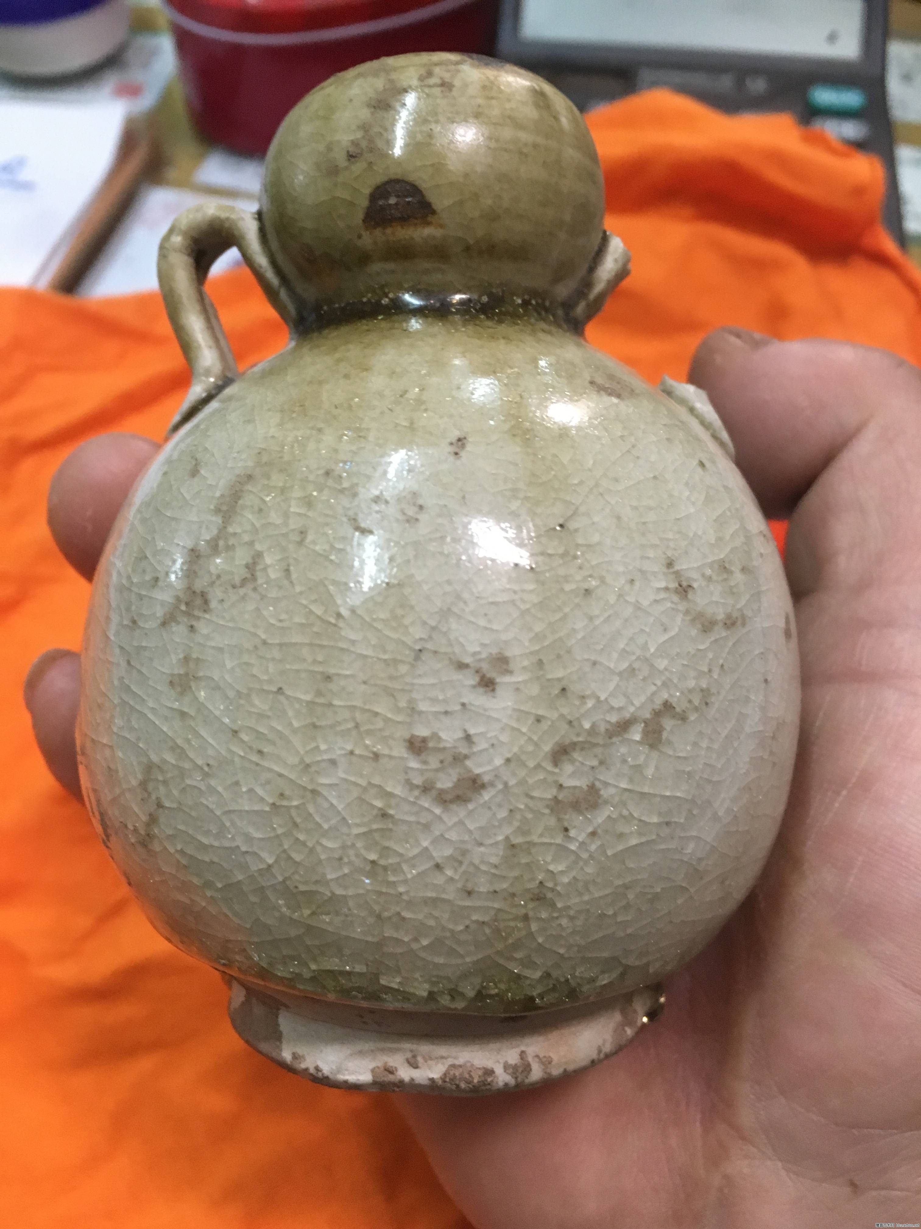 隋代相州窑青釉葫芦瓶 - 高古瓷器 - 雅昌艺术论坛